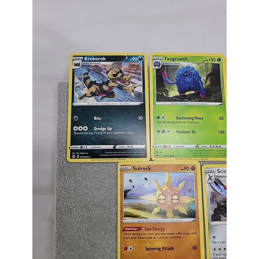 Lot Of 5 Pokemon Cards